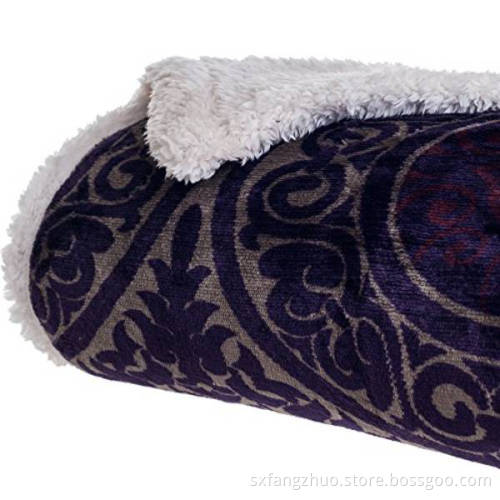 soft sherpa fleece 15 lb weighted blanket
